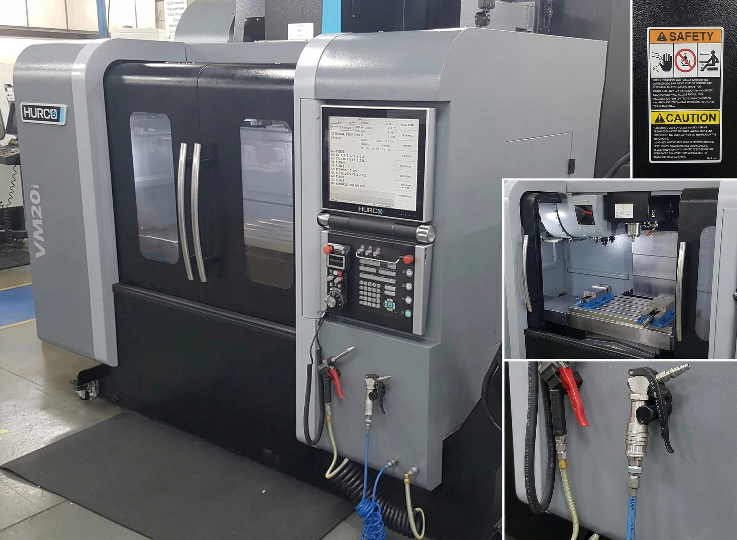 One of our HURCO VM20i multi-axis machining centers.
